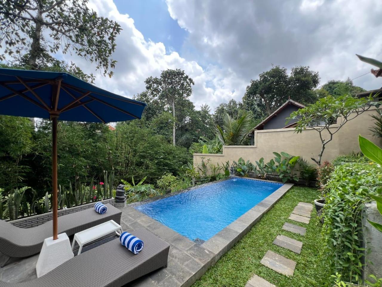 Aris House Private Pool Villa Ubud Eksteriør billede